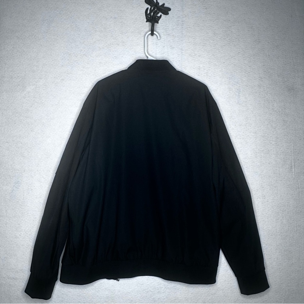 Men’s Black Lightweight Jacket – Outdoor Zip Front – Size 2XL - Picture 3 of 5